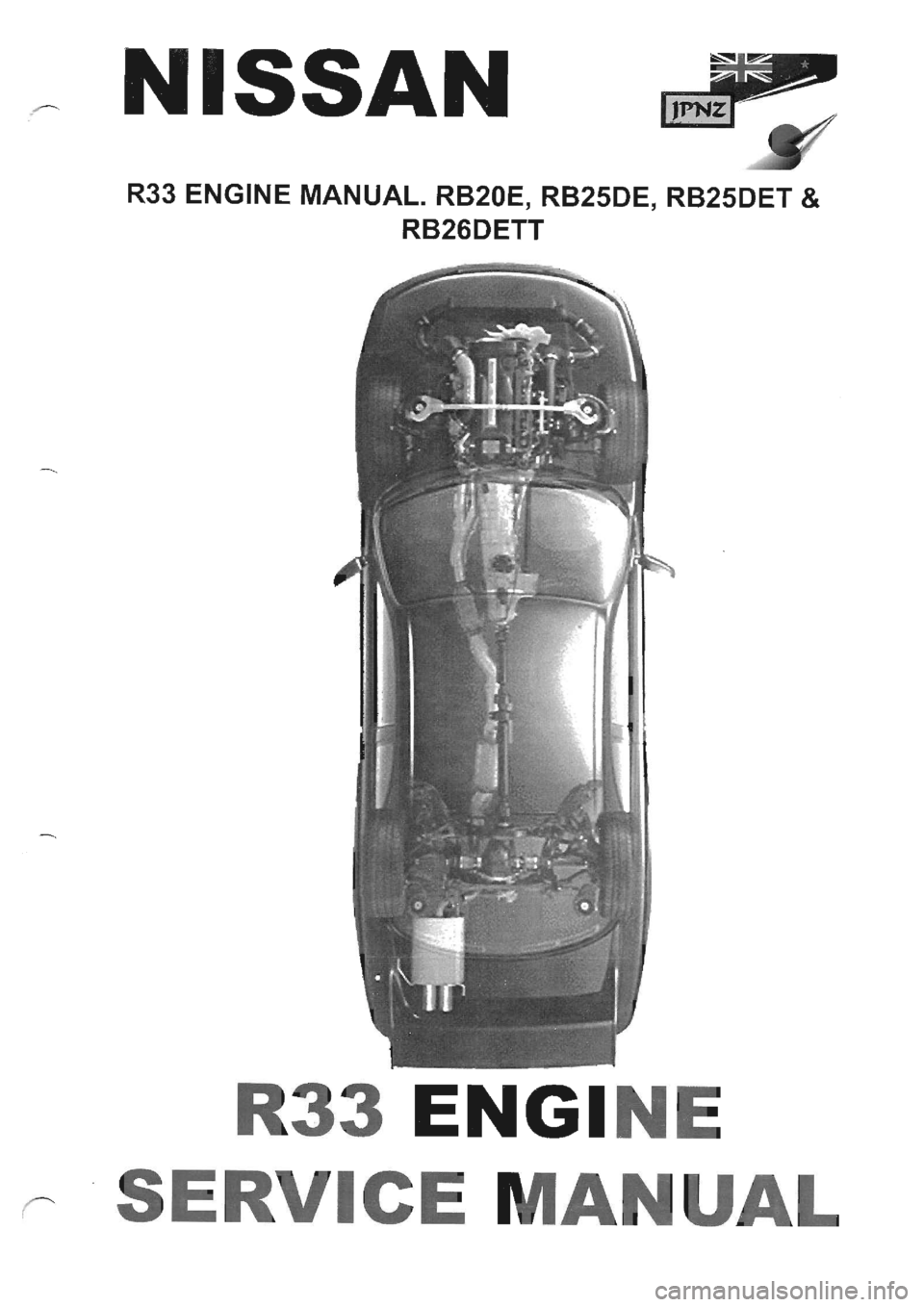 NISSAN GT-R 1993  Service Manual 