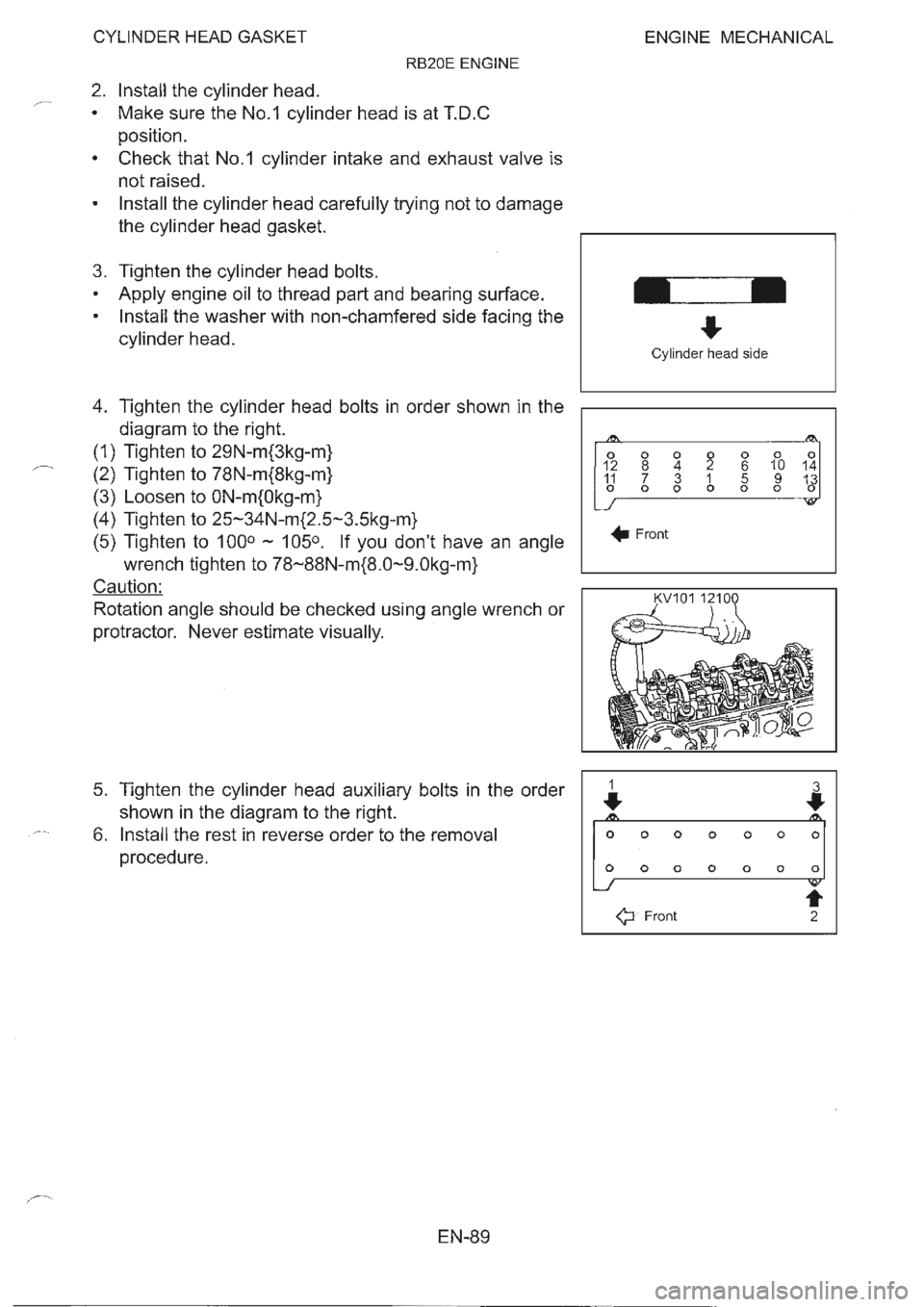 NISSAN GT-R 1993  Service Manual 