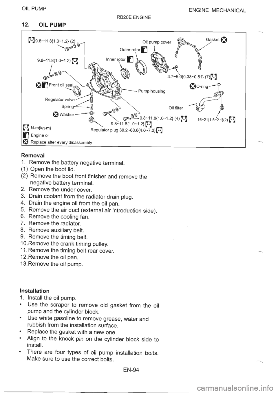 NISSAN GT-R 1993  Service Manual 