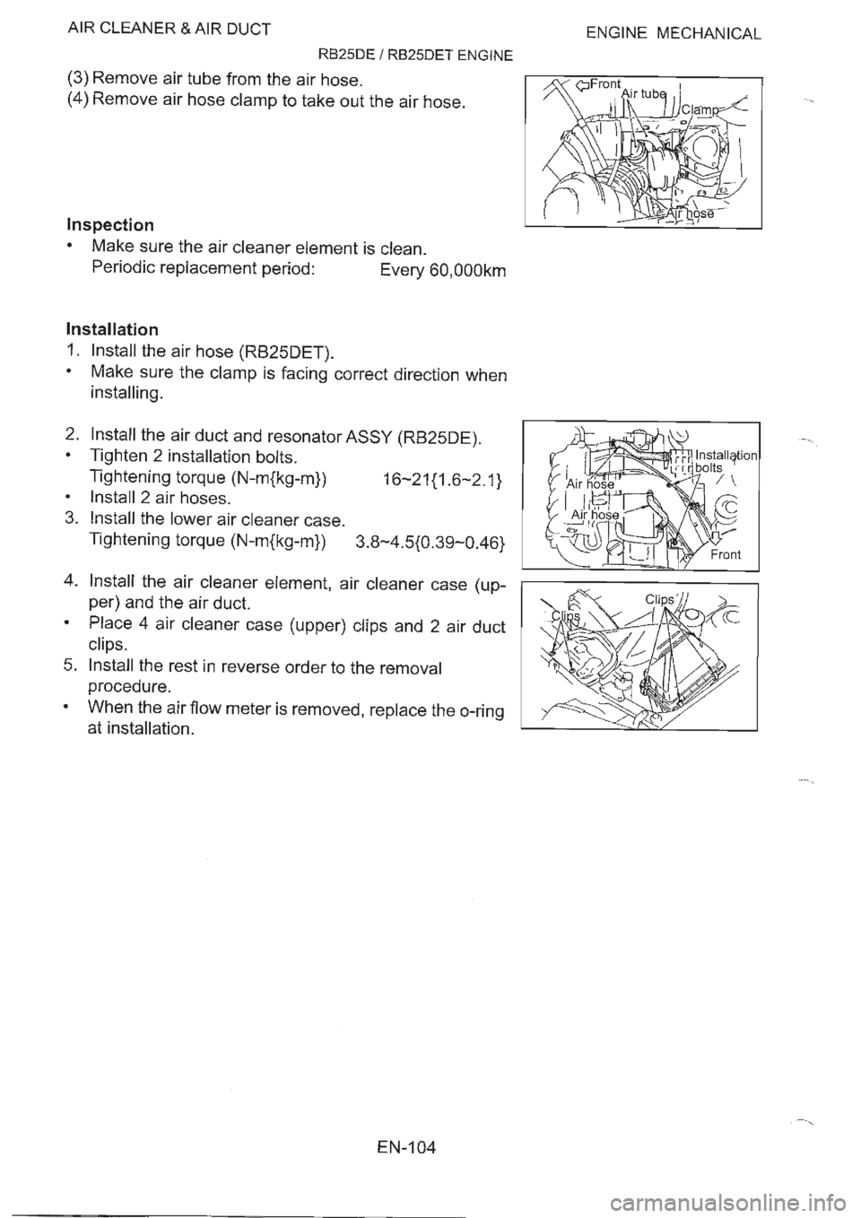 NISSAN GT-R 1993  Service Manual 