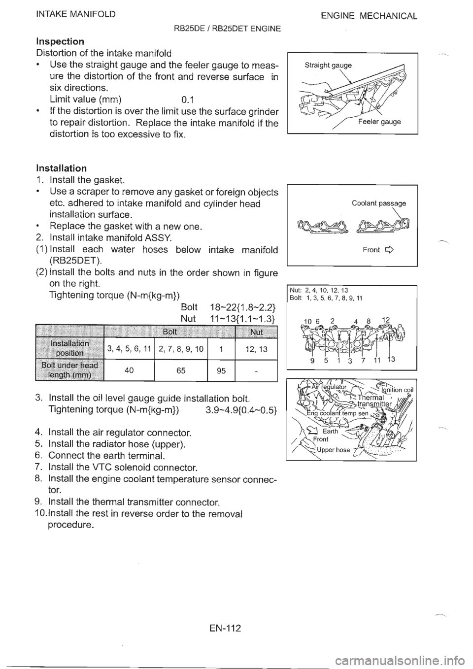 NISSAN GT-R 1993  Service Manual 