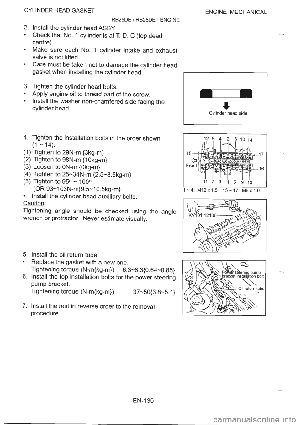 NISSAN GT-R 1993  Service Manual 