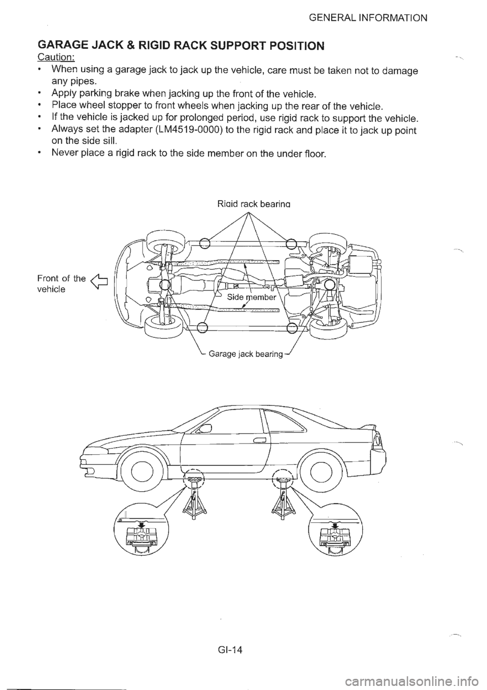 NISSAN GT-R 1993  Service Manual 