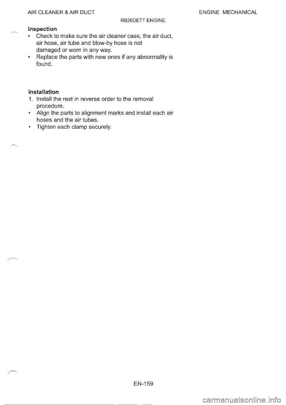 NISSAN GT-R 1993  Service Manual 