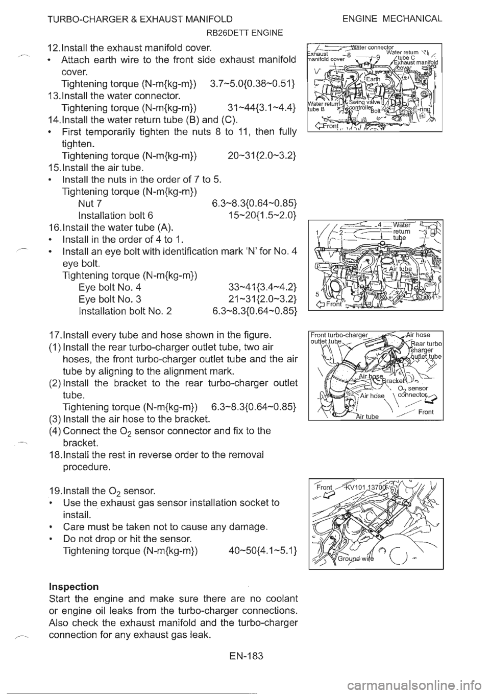 NISSAN GT-R 1993  Service Manual 