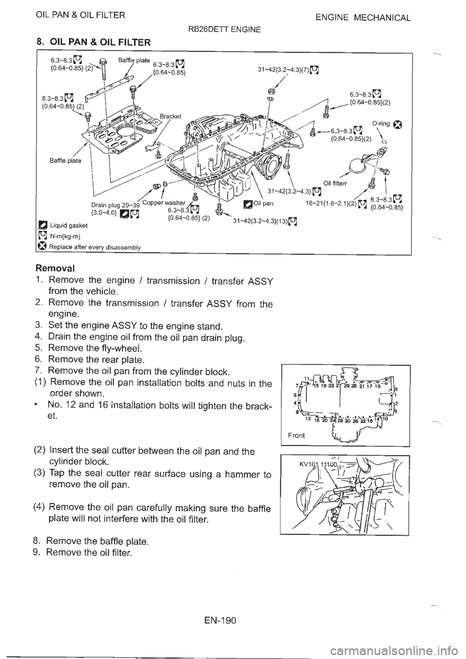 NISSAN GT-R 1993  Service Manual 