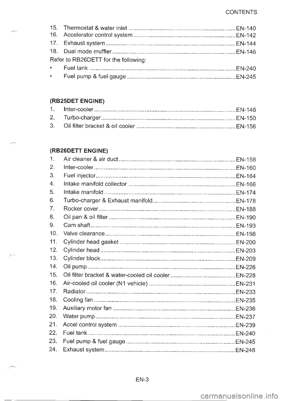 NISSAN GT-R 1993  Service Manual 