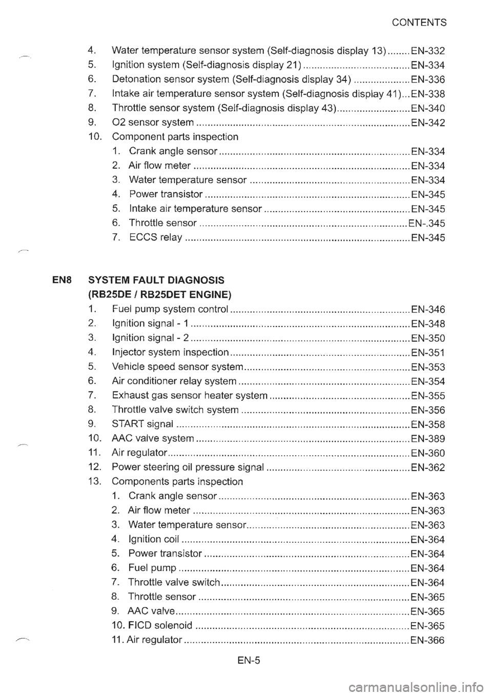NISSAN GT-R 1993  Service Manual 