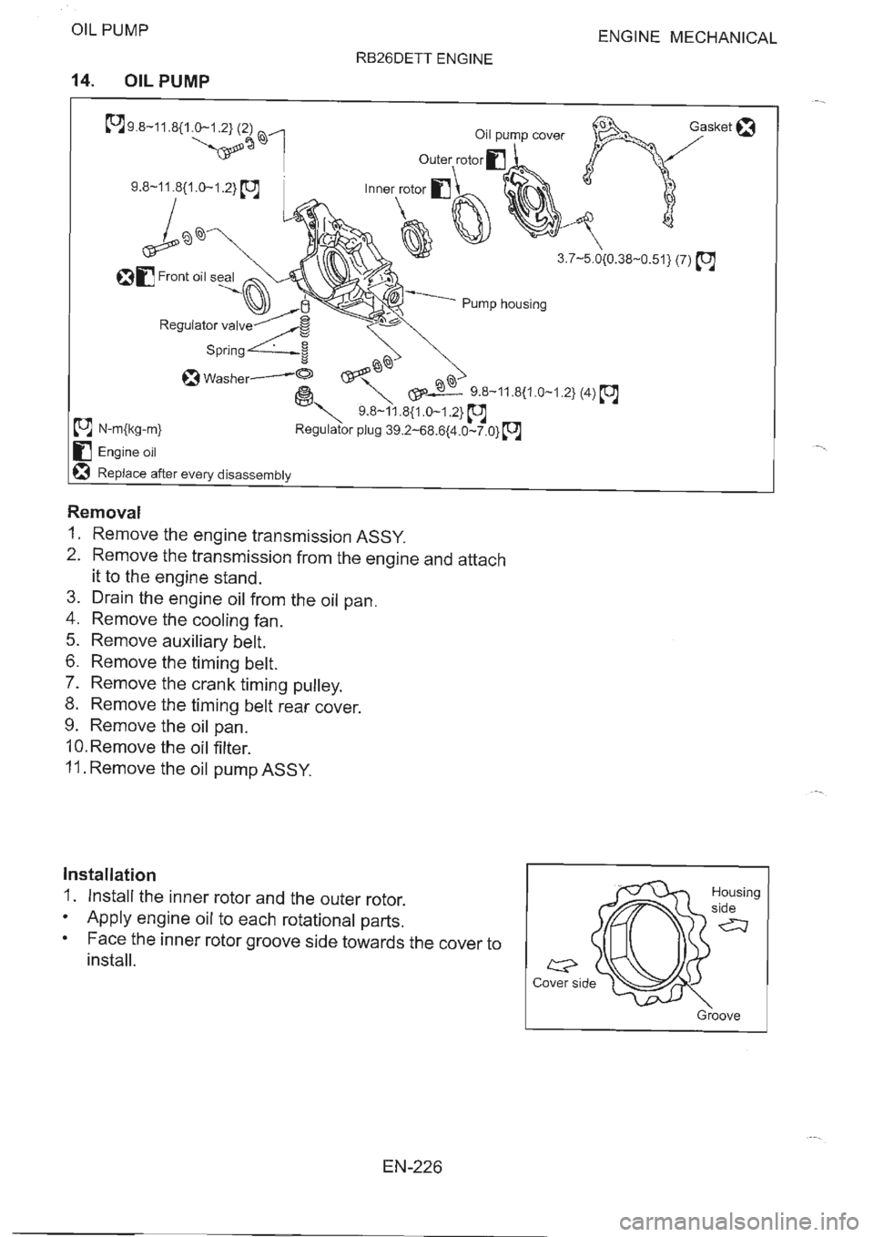 NISSAN GT-R 1993  Service Manual 