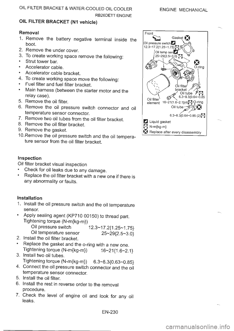NISSAN GT-R 1993  Service Manual 