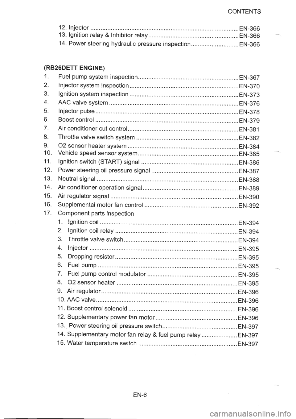 NISSAN GT-R 1993  Service Manual 