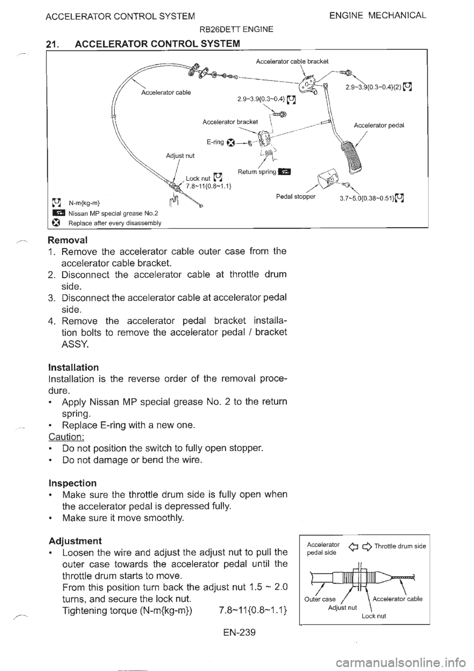 NISSAN GT-R 1993  Service Manual 