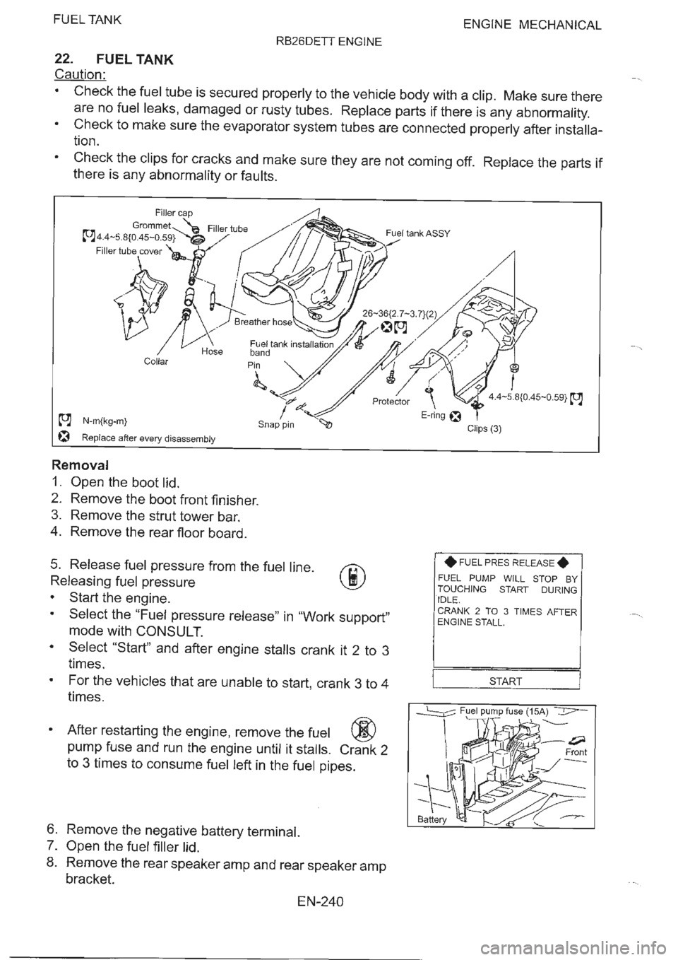 NISSAN GT-R 1993  Service Manual 