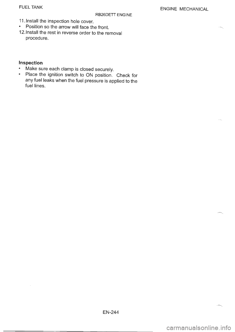 NISSAN GT-R 1993  Service Manual 