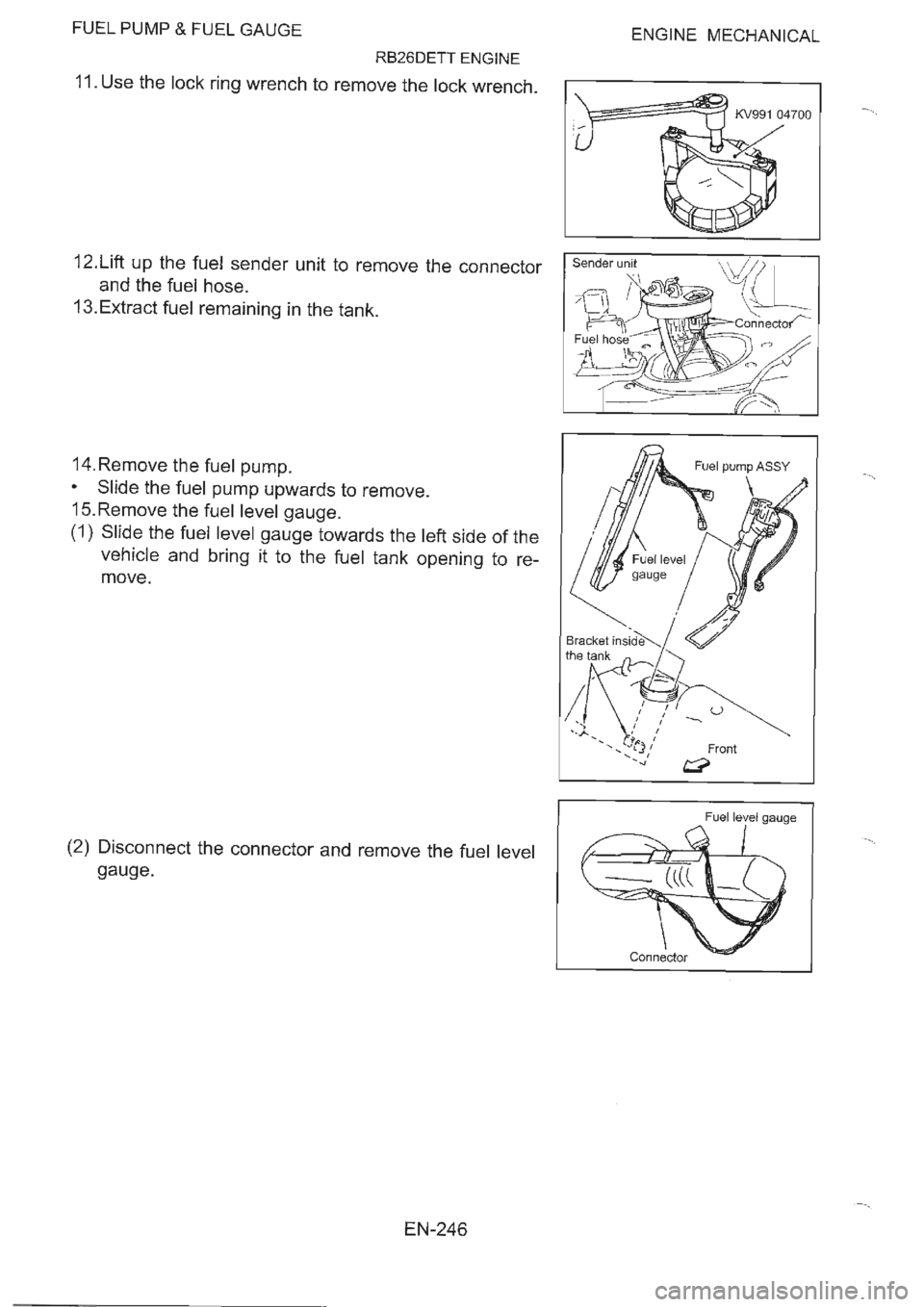NISSAN GT-R 1993  Service Manual 
