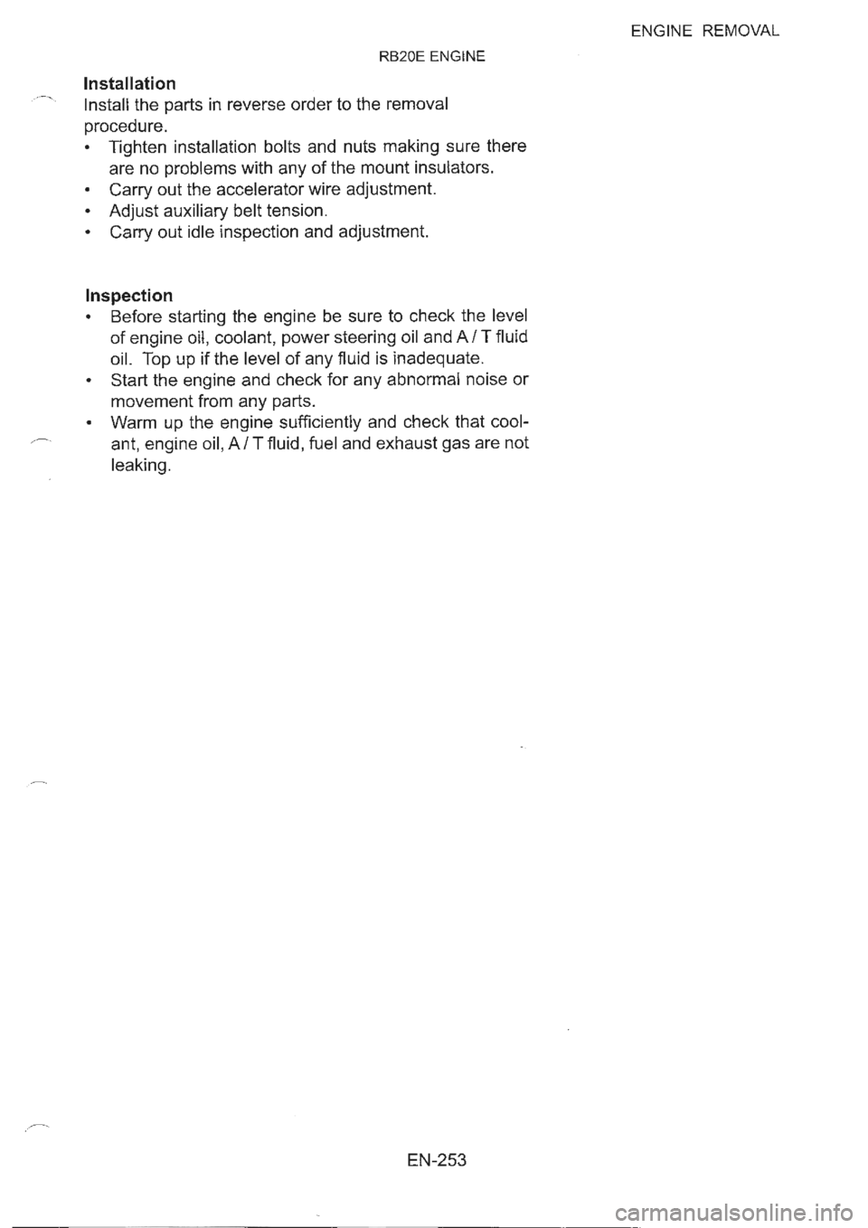 NISSAN GT-R 1993  Service Manual 