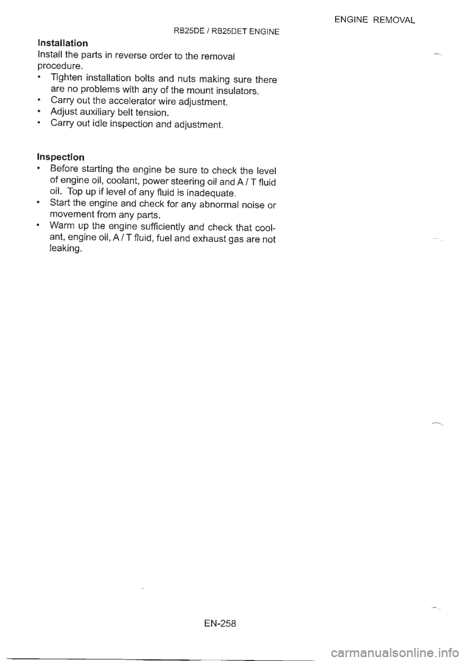 NISSAN GT-R 1993  Service Manual 