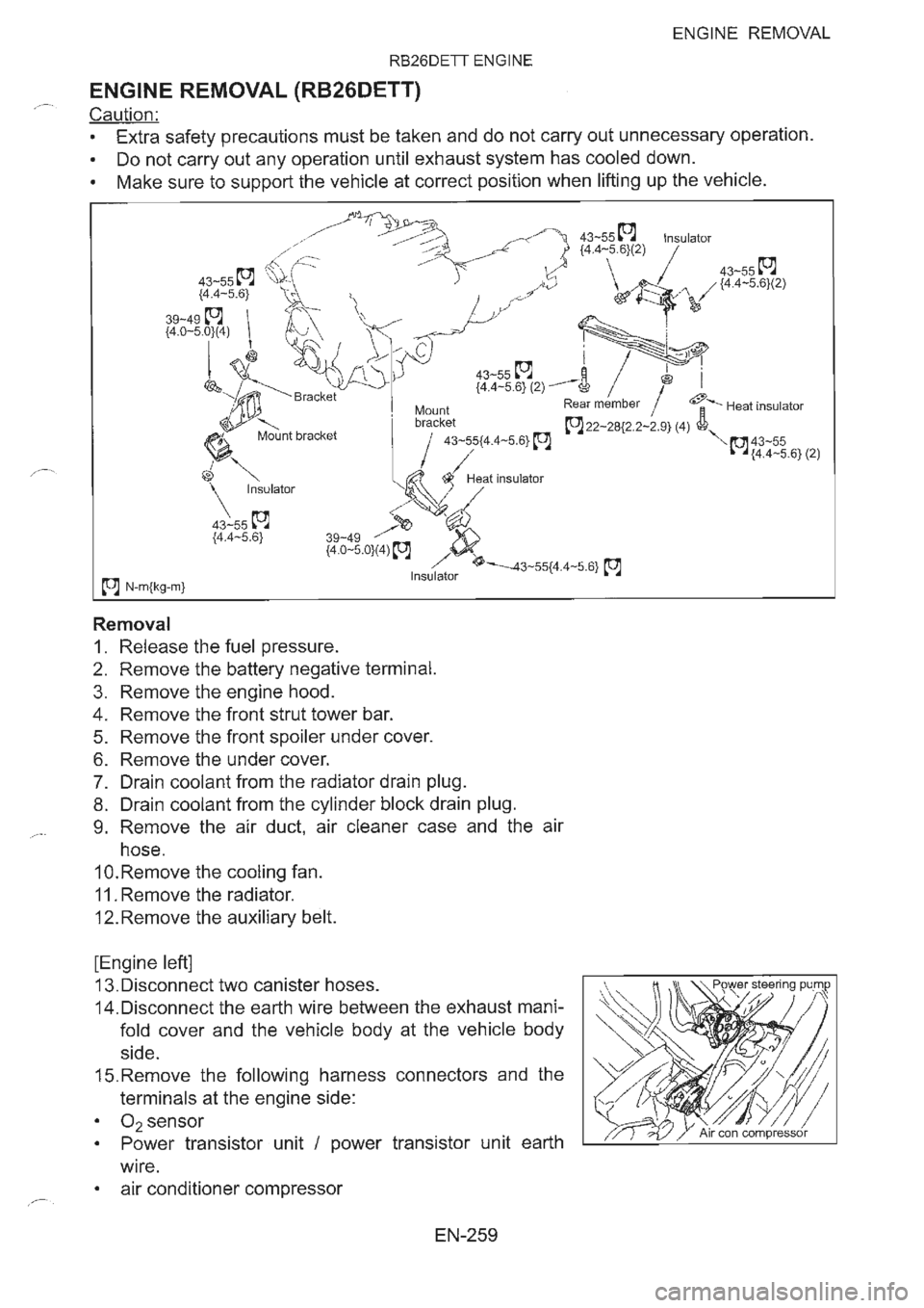 NISSAN GT-R 1993  Service Manual 