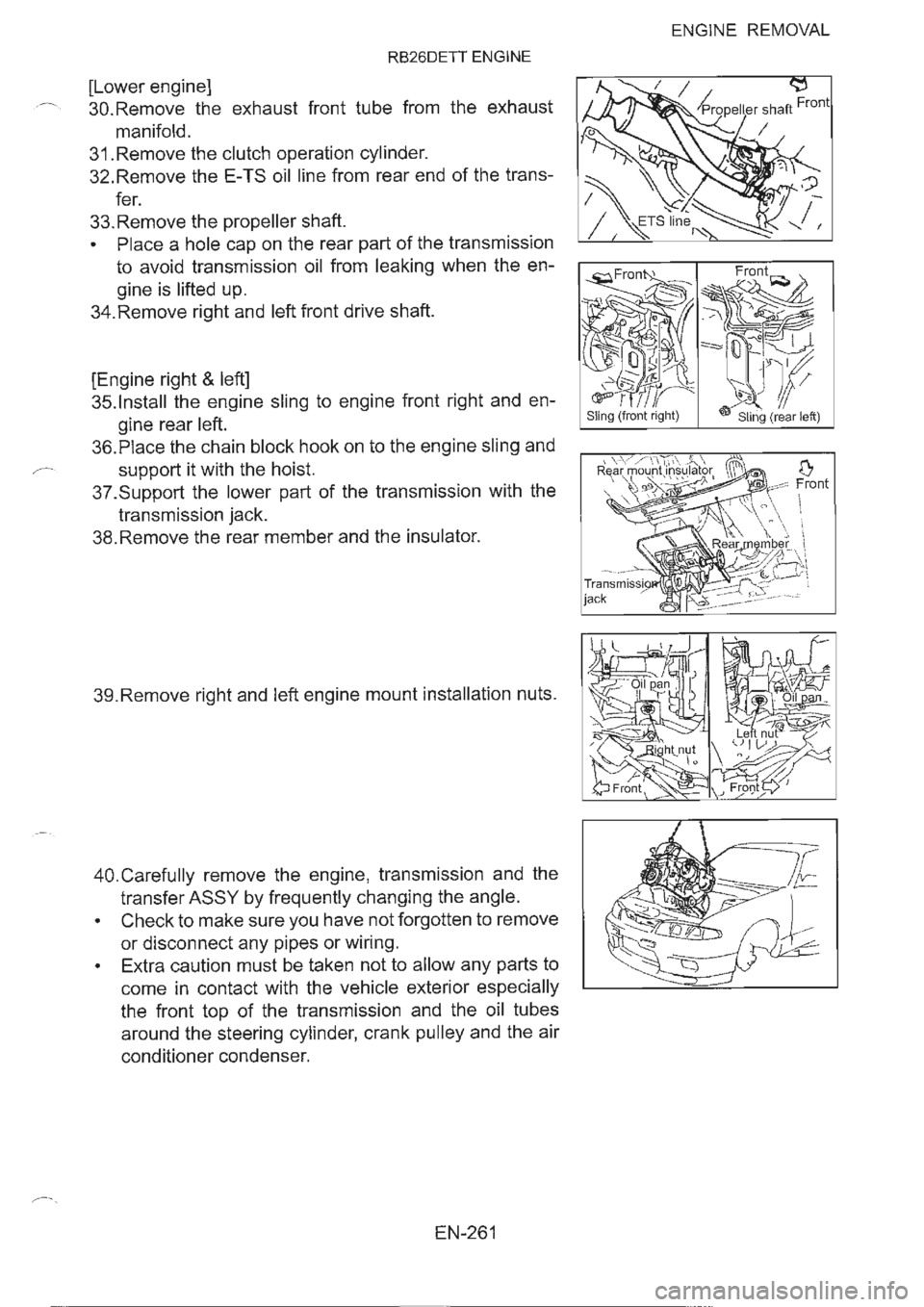 NISSAN GT-R 1993  Service Manual 