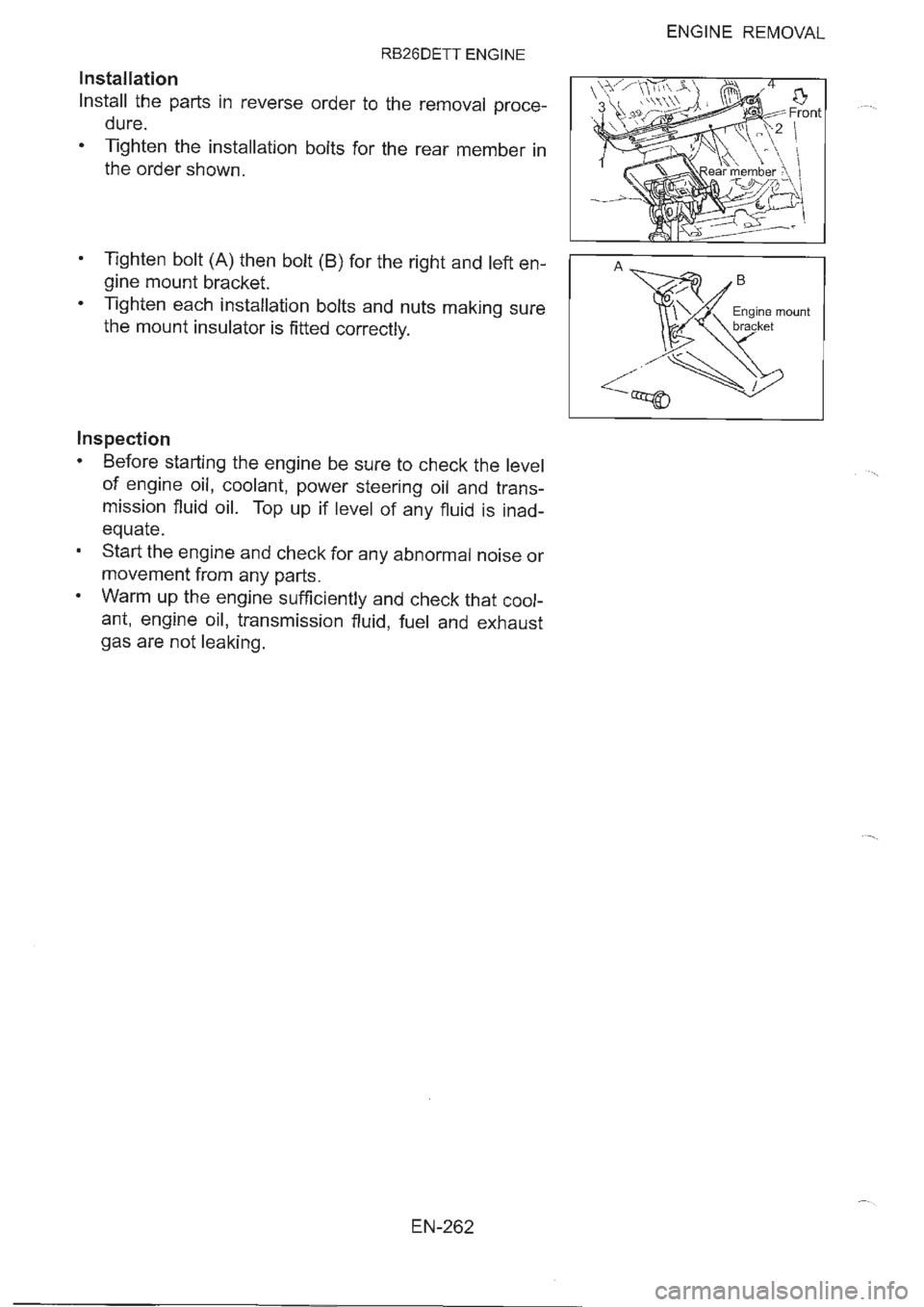 NISSAN GT-R 1993  Service Manual 