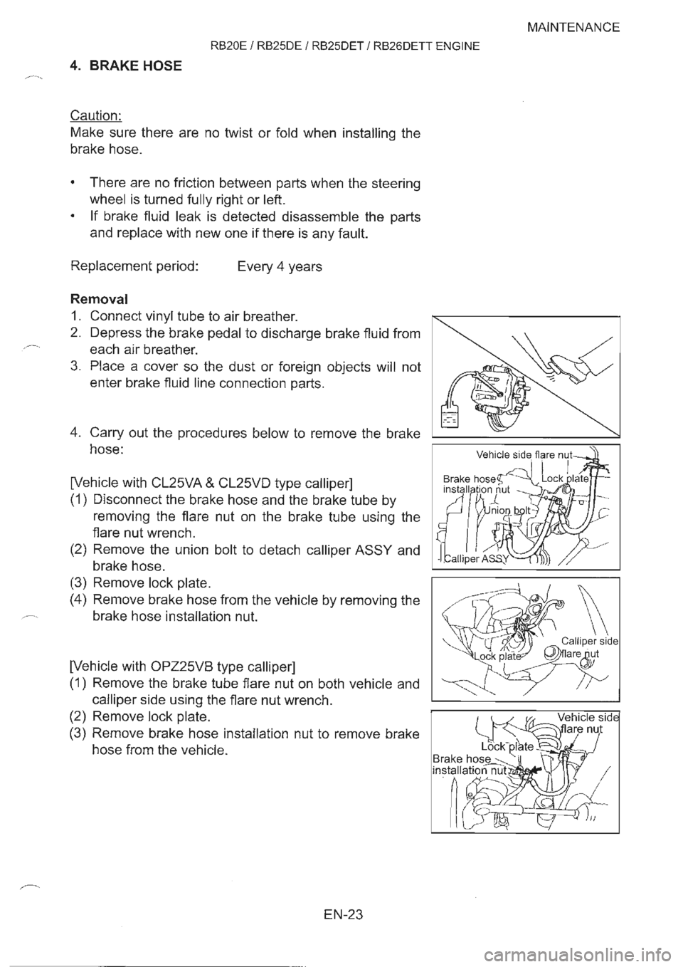NISSAN GT-R 1993  Service Manual 
