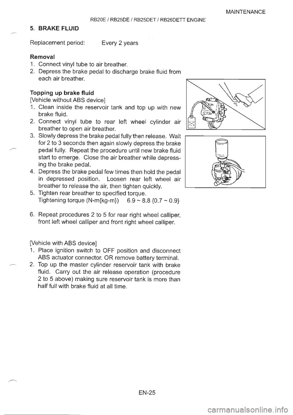 NISSAN GT-R 1993  Service Manual 