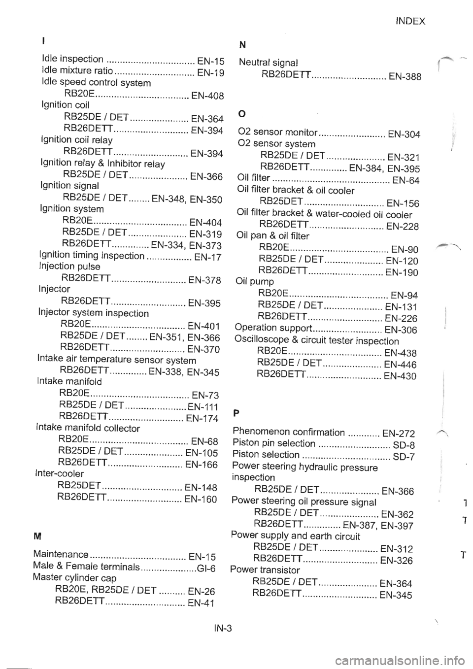 NISSAN GT-R 1993  Service Manual 