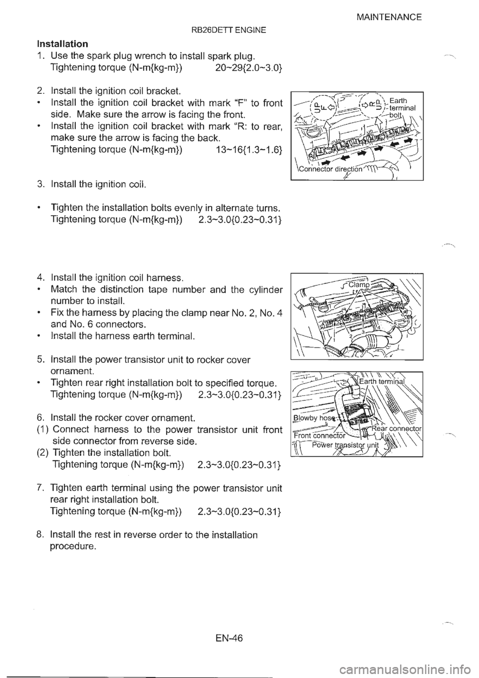 NISSAN GT-R 1993  Service Manual 