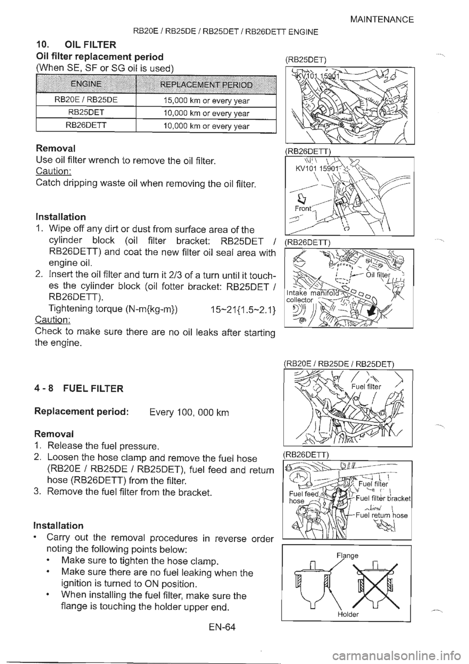NISSAN GT-R 1993  Service Manual 
