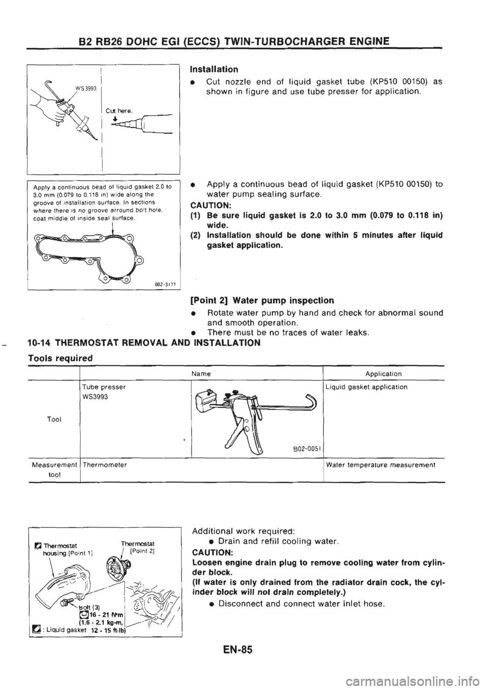 NISSAN GT-R 1989  Service Manual 