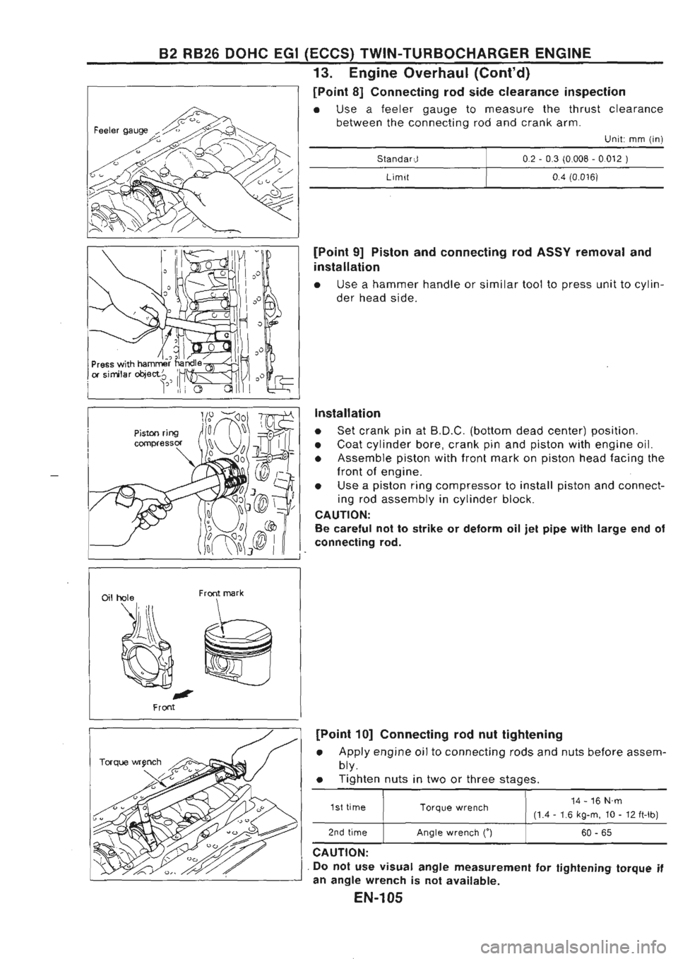 NISSAN GT-R 1989  Service Manual 