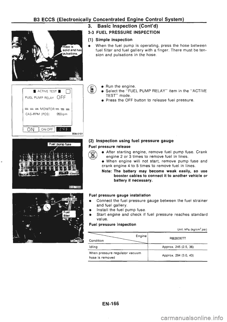 NISSAN GT-R 1989  Service Manual 
