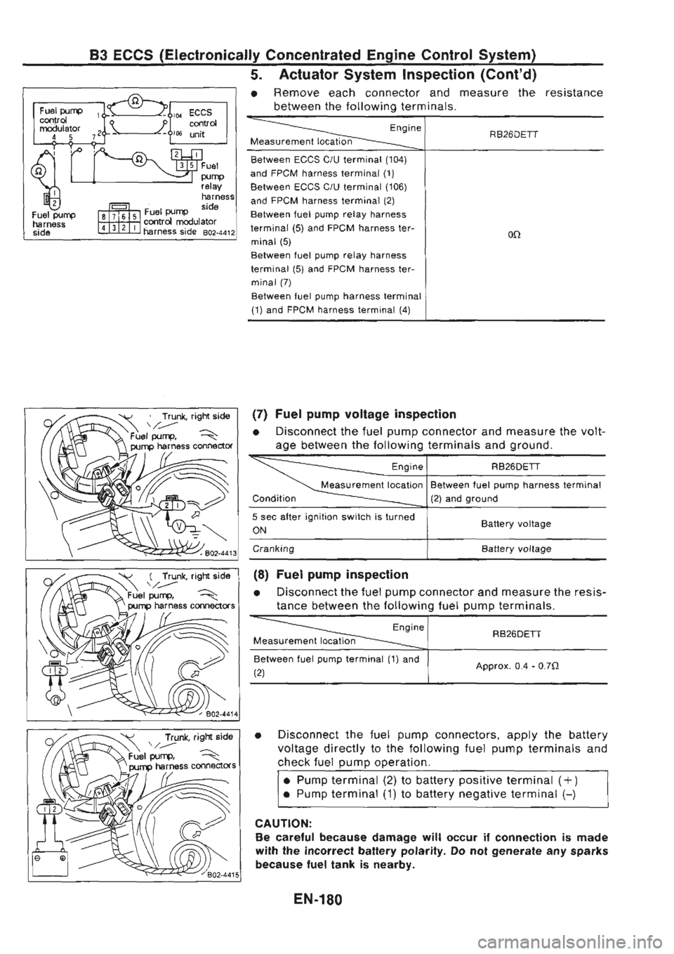 NISSAN GT-R 1989  Service Manual 