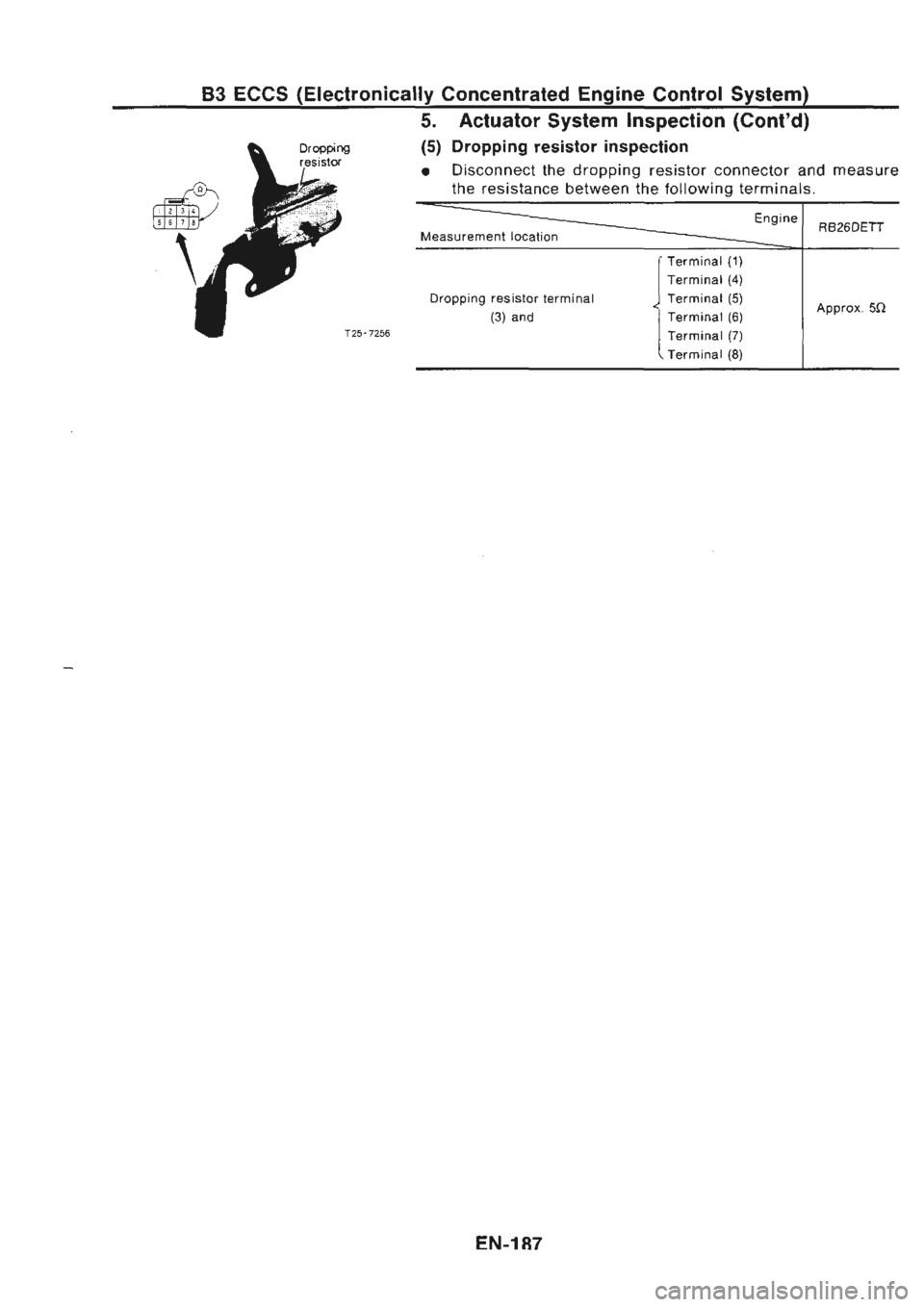 NISSAN GT-R 1989  Service Manual 