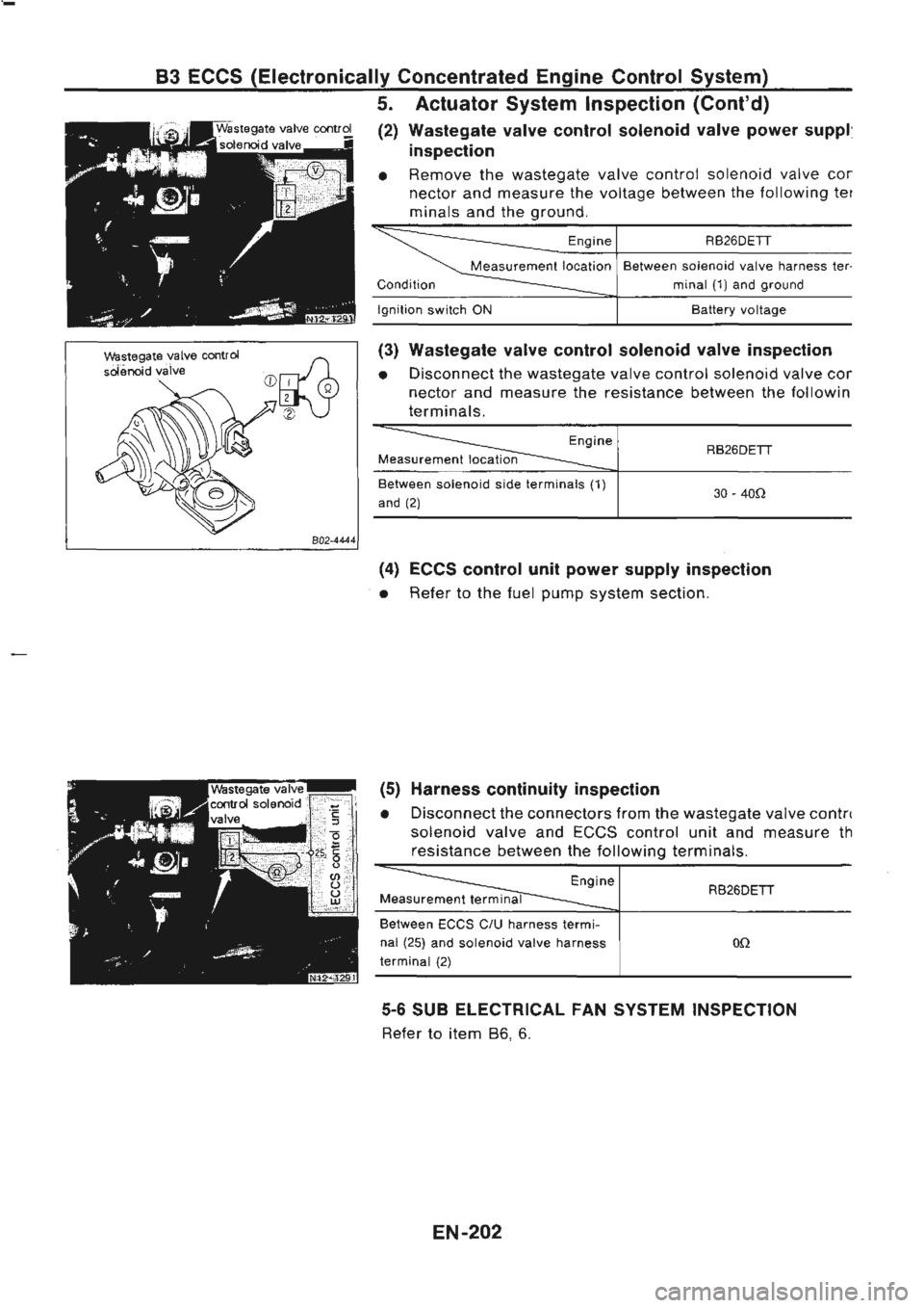 NISSAN GT-R 1989  Service Manual 