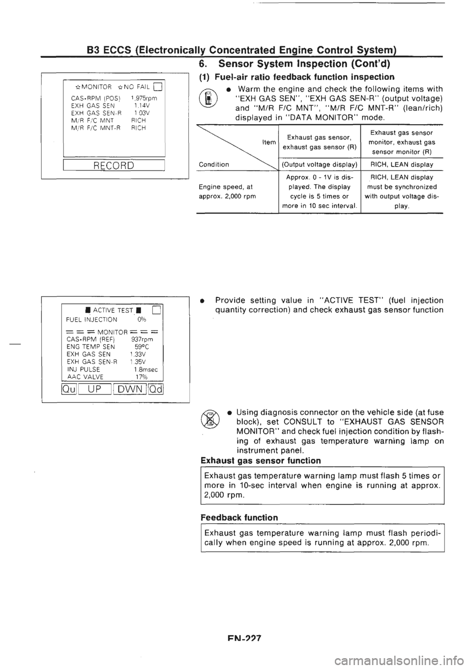 NISSAN GT-R 1989  Service Manual 