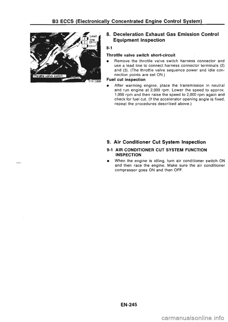 NISSAN GT-R 1989  Service Manual 