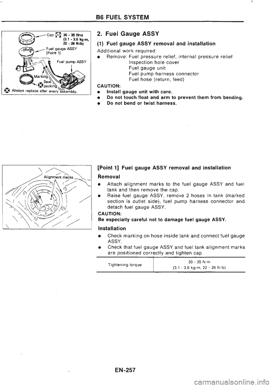 NISSAN GT-R 1989  Service Manual 