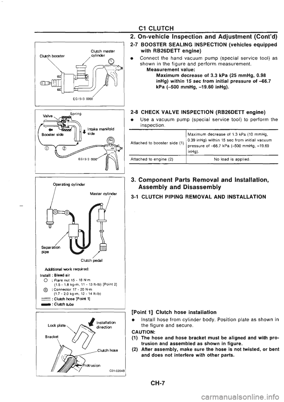 NISSAN GT-R 1989  Service Manual 
