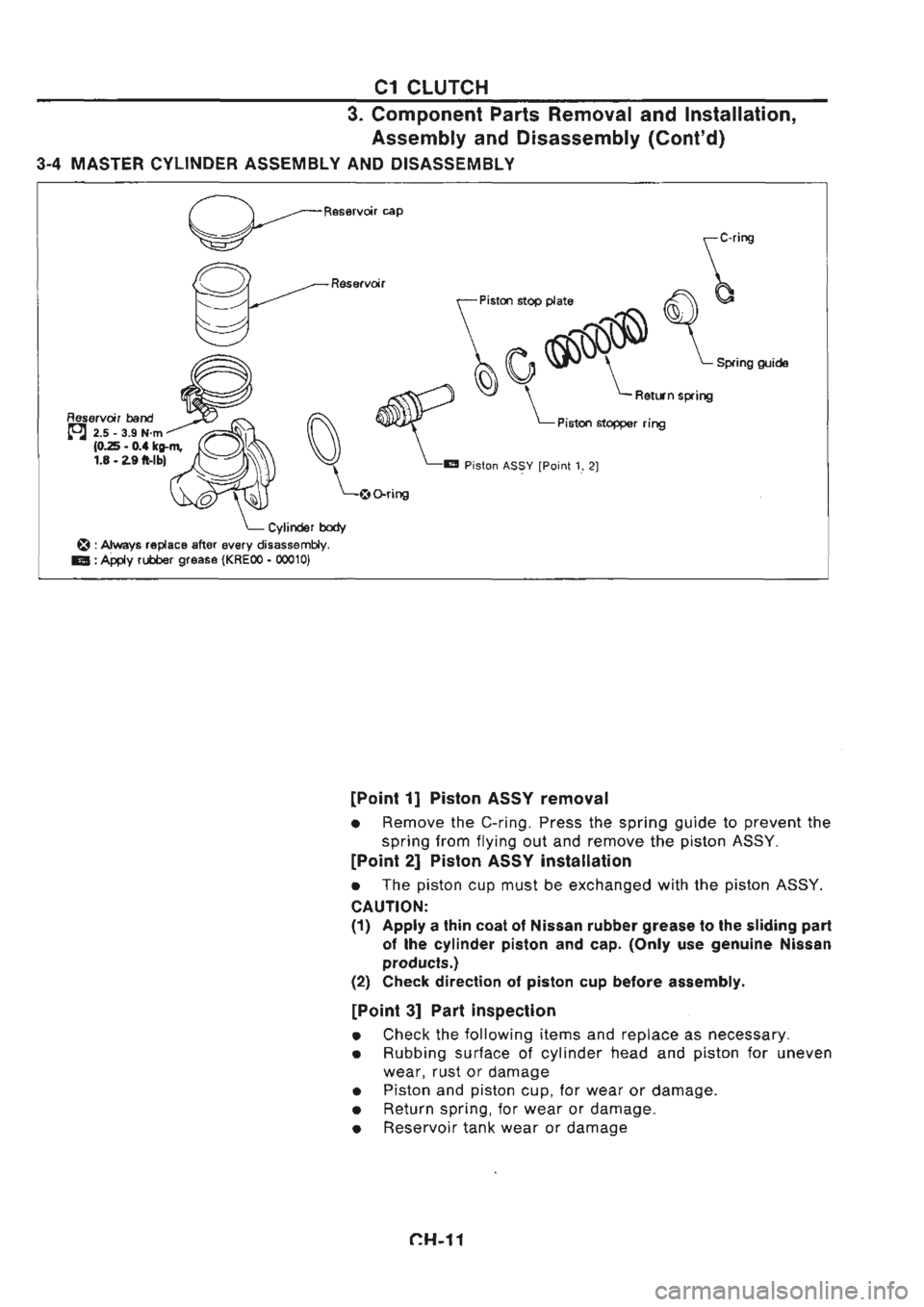 NISSAN GT-R 1989  Service Manual 