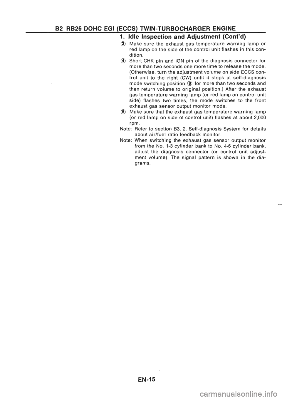 NISSAN GT-R 1989  Service Manual 