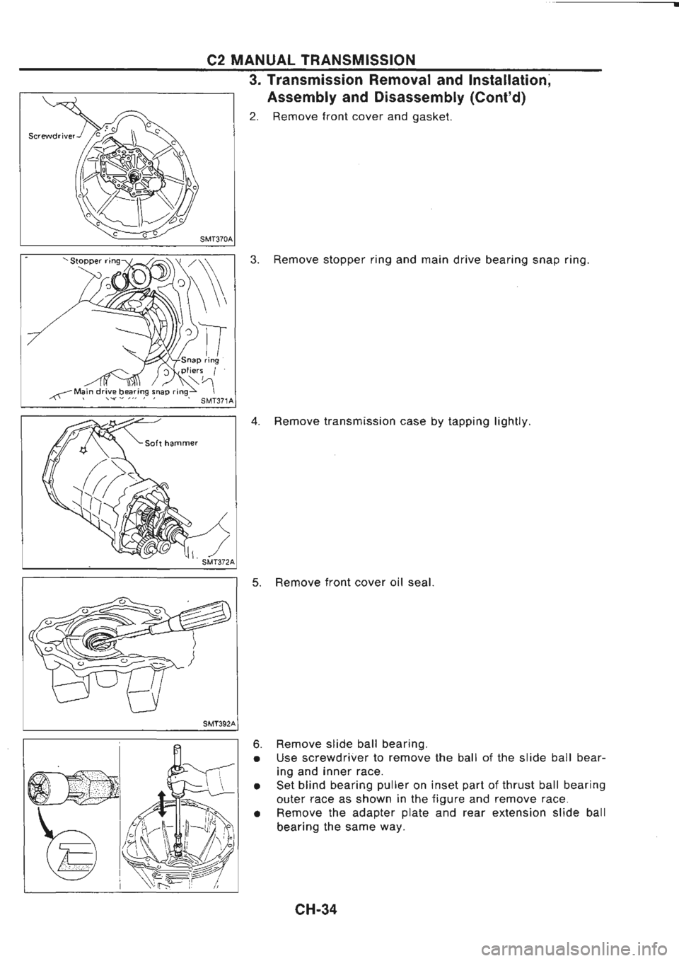 NISSAN GT-R 1989  Service Manual 
