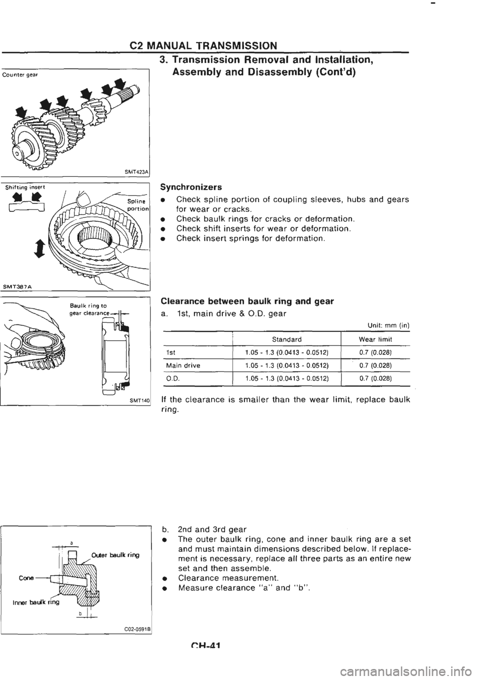 NISSAN GT-R 1989  Service Manual 