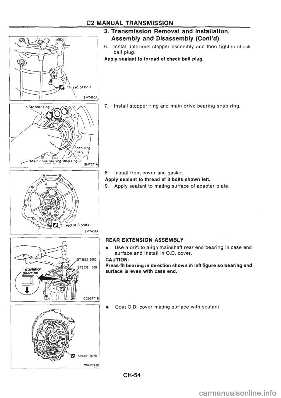 NISSAN GT-R 1989  Service Manual 