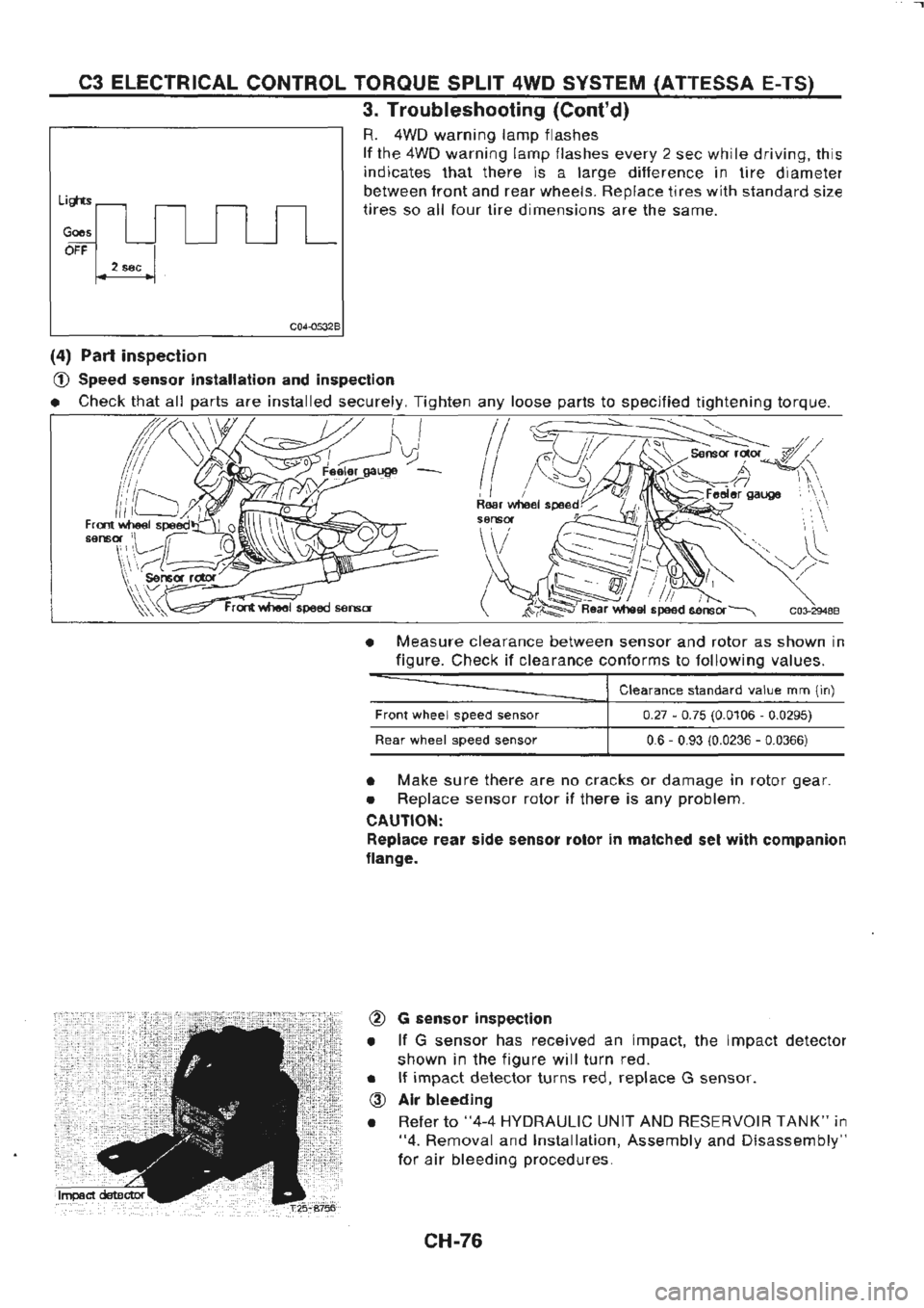NISSAN GT-R 1989  Service Manual 