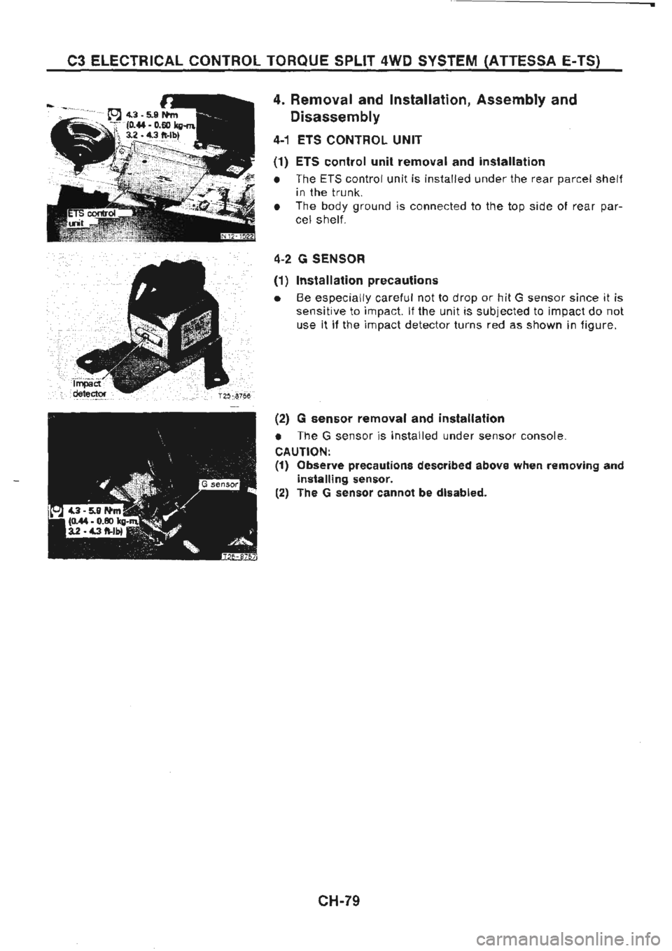 NISSAN GT-R 1989  Service Manual 