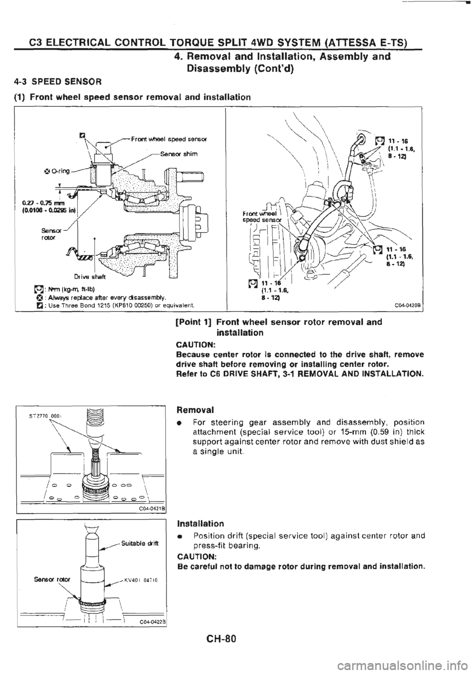 NISSAN GT-R 1989  Service Manual 
