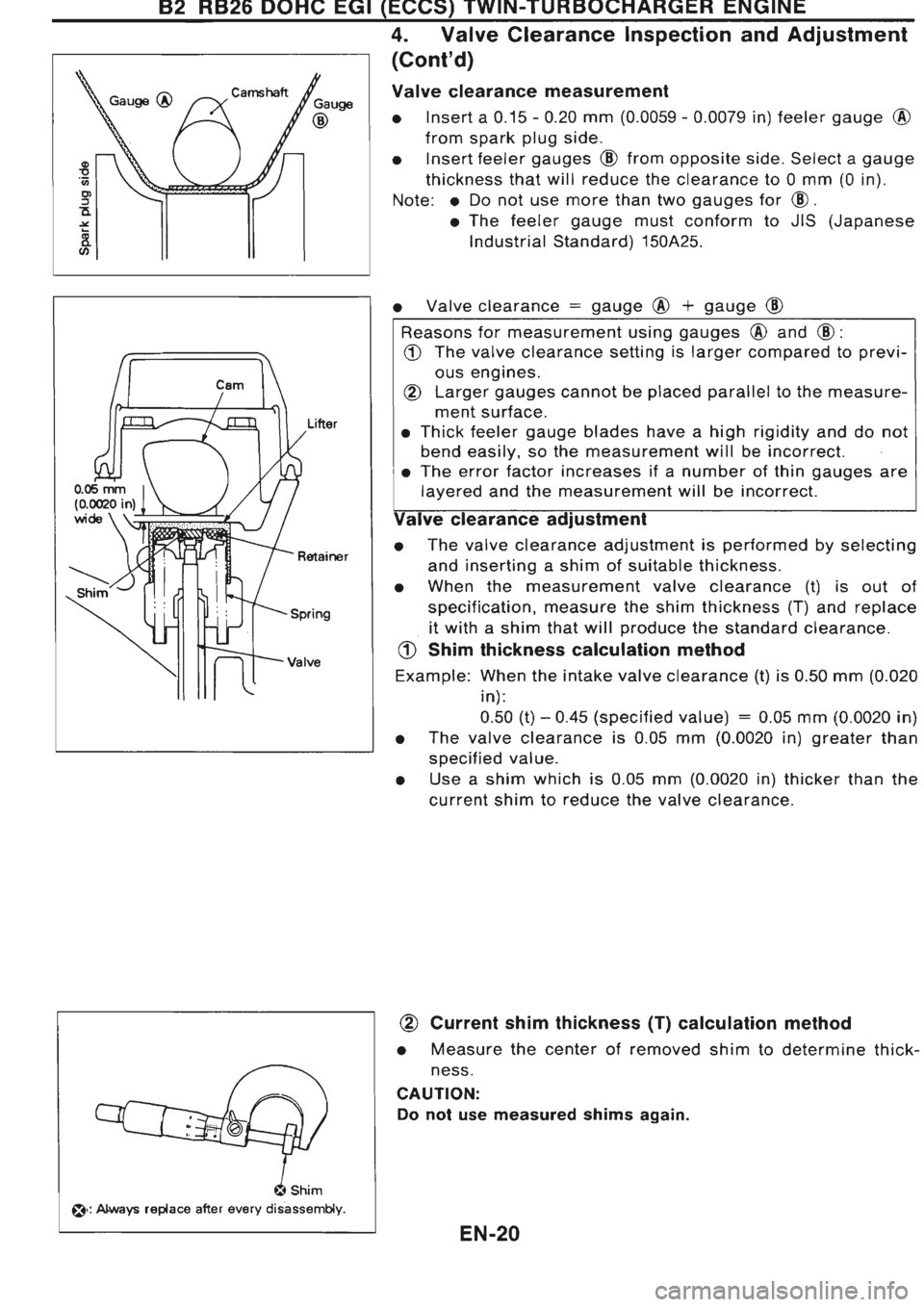 NISSAN GT-R 1989  Service Manual 