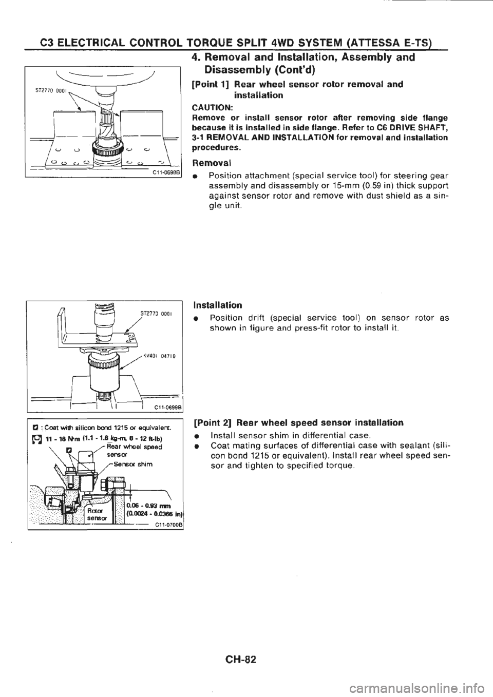 NISSAN GT-R 1989  Service Manual 