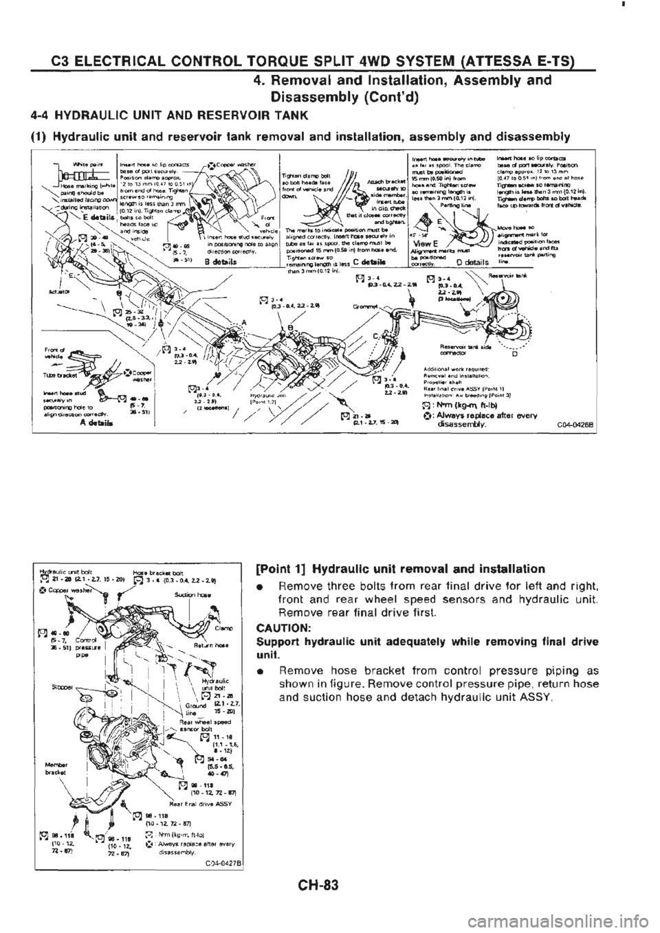 NISSAN GT-R 1989  Service Manual 
